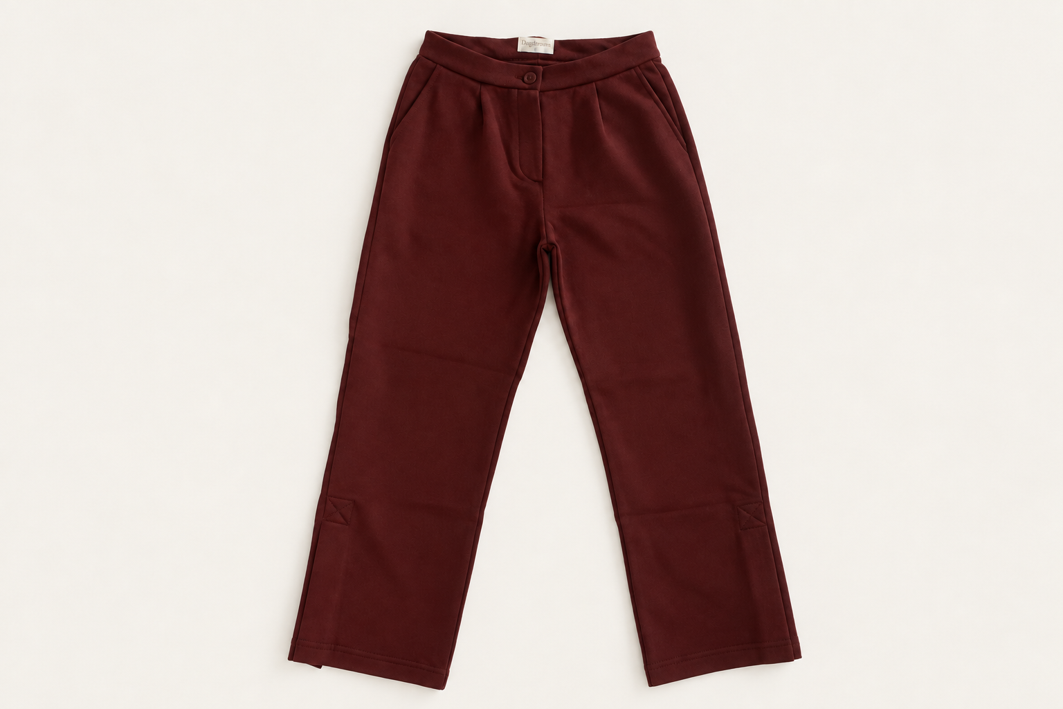 Bordo eşofman pantolonu — ön görünüm | Dagdroøm