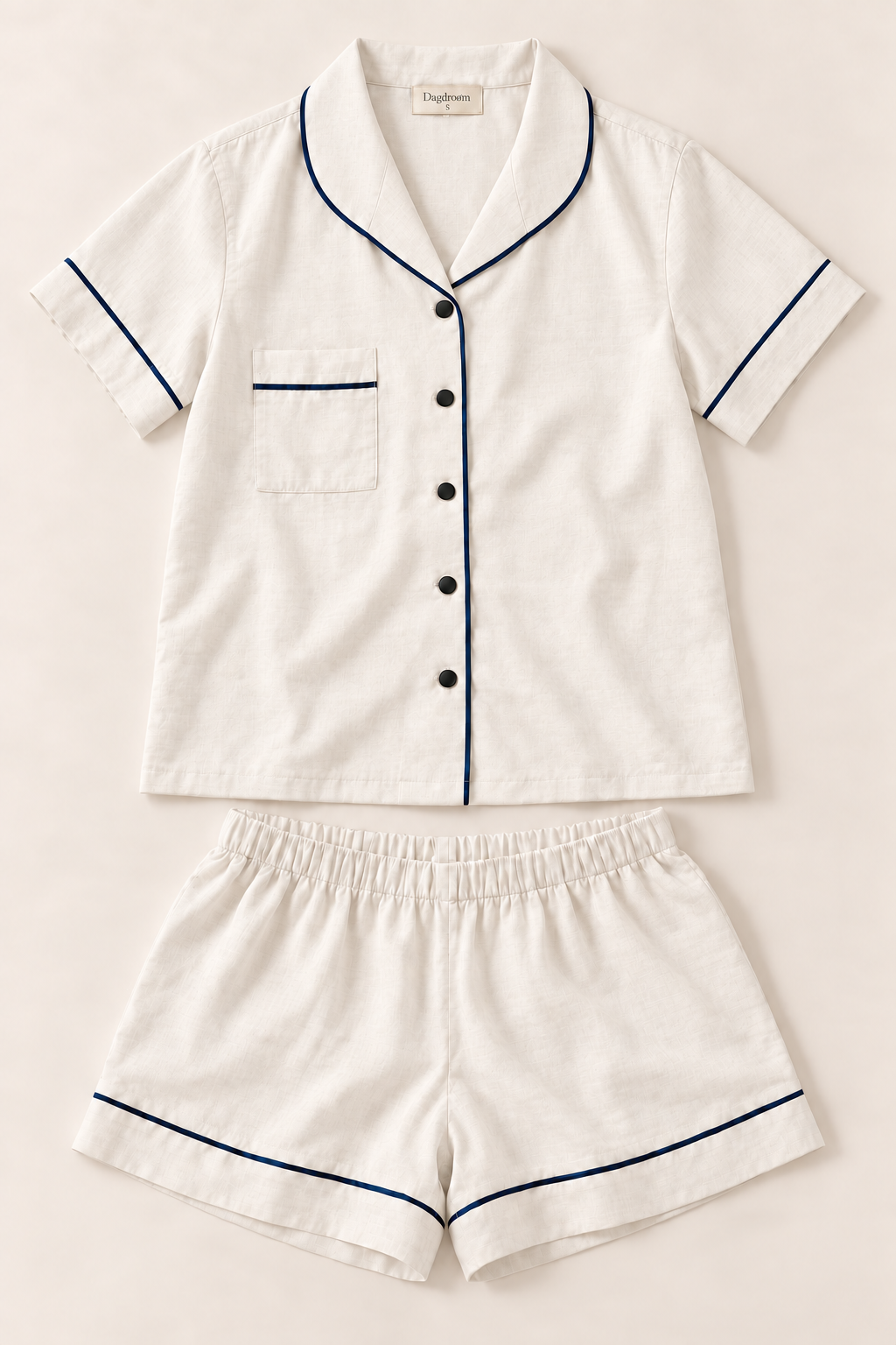 Ivory Linen Pyjama