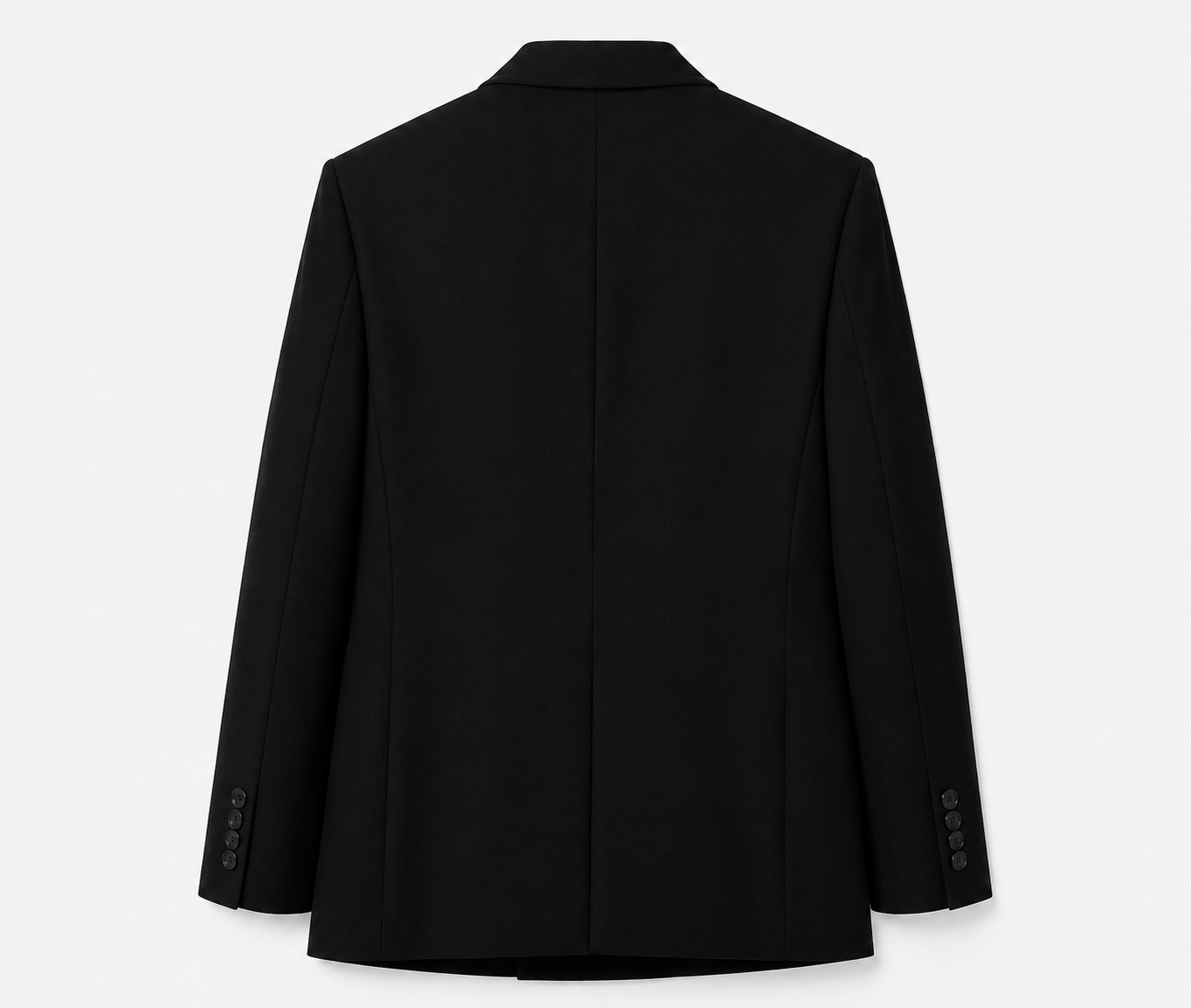 Kruvaze blazer ceket — arka görünüm | Dagdroøm