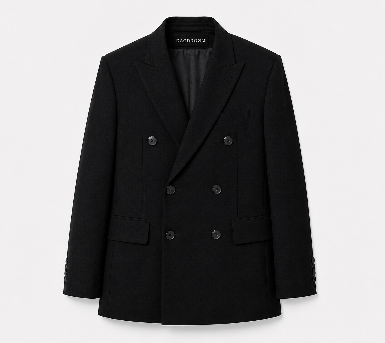 Kruvaze blazer ceket — ön görünüm | Dagdroøm