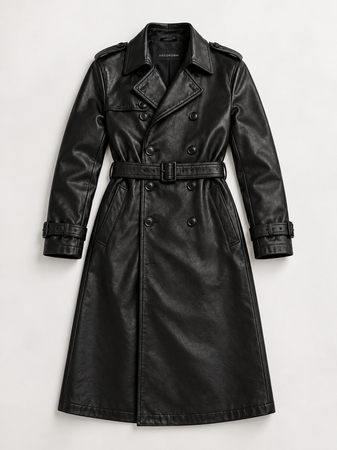 Leather Trench Coat