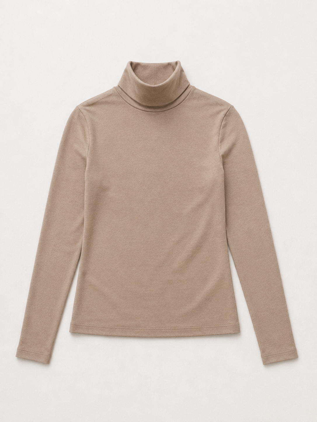 Soft Turtleneck — Soft Sand